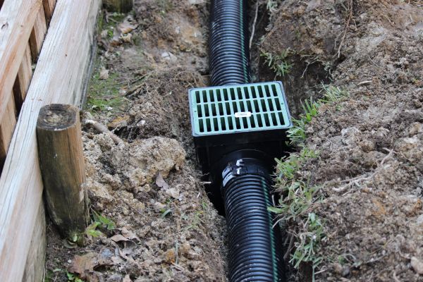 Cost of Curtain Drain Construction in West Chester